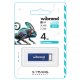 Флешка Wibrand Chameleon 4GB USB 2.0 (Blue)