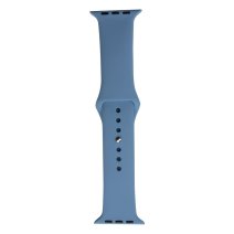 Ремешок для Apple Watch 42/44/45/49 мм Band Silicone (Azure)