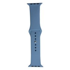Ремешок для Apple Watch 42/44/45/49 мм Band Silicone (Azure)