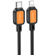 Кабель Hoco X108 Type-C – Lightning (1 м · 27W · 3A) (Black)