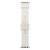 Ремешок для Apple Watch 38/40/41 мм Band Silicone Shine (White)