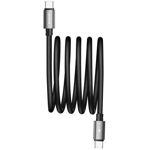 Кабель Proove Magneto Type-C – Type-C (1 м · 60W · 3A) (Black)