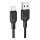 Кабель Borofone BX113 USB-A – Micro-USB (2 м · 12W · 2.4A) (Black)