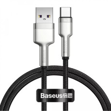 Кабель Baseus Cafule Metal USB-A – Type-C (0.25 м · 66W · 6A) (CAKF000001) (Black)