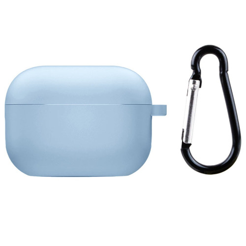 Чехол для AirPods 3 Silicone Case with Fibra (Lilac Blue)