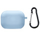 Чехол для AirPods 3 Silicone Case with Fibra (Lilac Blue)
