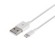 Кабель Onyx USB-A – Lightning (1 м · 1A) (White)