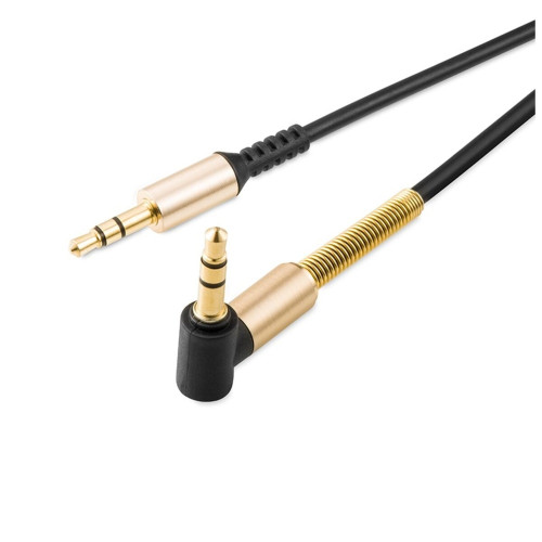 Аудиокабель AUX Hoco UPA02 3.5 мм (1 м) (Black)