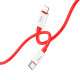 Кабель Hoco X87 Magic silicone Type-C – Lightning (1 м · 20W · 3A) (Red)