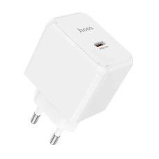 Мережевий зарядний пристрій Hoco CS13A USB-C (20W · 3A) (White)