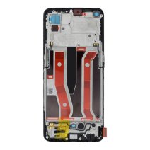 Дисплей для Oppo Reno5 Lite с тачскрином в рамке (Black) (Original)