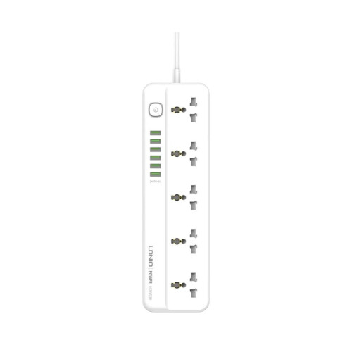 Сетевой фильтр LDNIO SC5614 (17W · 3.4A · 2 м) (White)