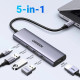 USB-хаб UGREEN CM511 Type-C (HDMI · 3xUSB 3.0 · PD) (Dark Gray)