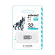 Флешка Wibrand Lynx 32GB USB 2.0 (Gray)