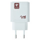 Сетевое зарядное устройство FLYCDI FA-009 PD USB-A+USB-C+Lightning (30W · 3A) (White)
