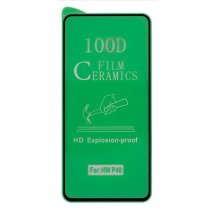 Защитная пленка Ceramic для Huawei P40 (Full Glue) (Black)