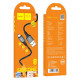 Кабель Hoco X86 USB-A – Micro-USB (1 м · 12W · 2.4A) (Black)