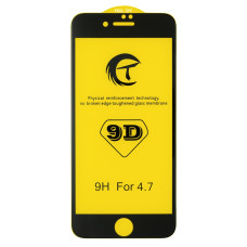 Защитное стекло CT 9D для Apple iPhone SE (2nd gen) (2020) (Full Glue) (Black)