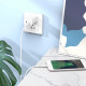 Кабель Borofone BX80 USB-A – Micro-USB (1 м · 12W · 2.4A) (White)
