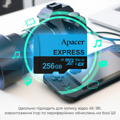 Карта памяти Apacer MicroSDXC Express 128Gb