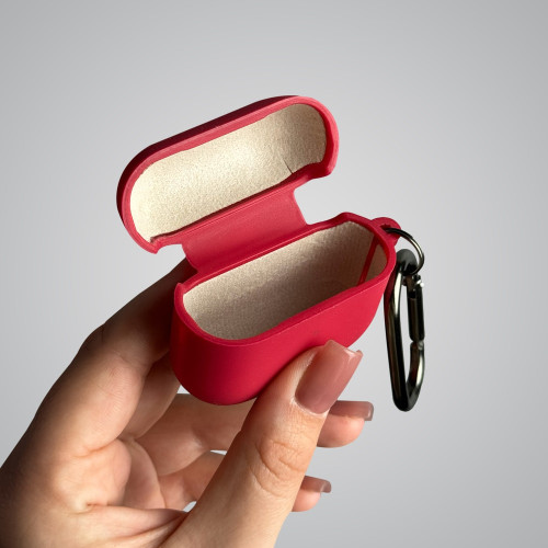 Чехол для AirPods 4 Silicone Case with Fibra (Stone)