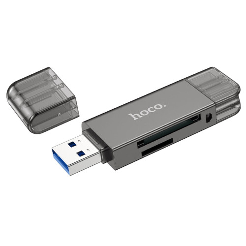 Картридер Hoco HB39 (Gray)