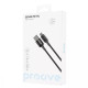 Кабель Proove Dense Metal USB-A – Type-C (1 м · 12W · 2.4A) (Black)