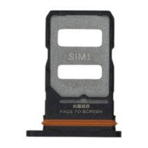 Тримач SIM-карти для Xiaomi Redmi Note 14 Pro+ (5G) (версія на 2×SIM) (Black)