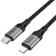 Кабель Hoco X121 Type-C – Lightning (1.5 м · 27W · 3A) (Black)