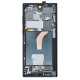 Дисплей для Samsung S908 Galaxy S22 Ultra з тачскріном в рамці (Black) (Original)