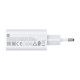 Сетевое зарядное устройство Xiaomi USB-A (45W) (Service) (White)