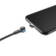 Кабель Hoco S8 Magnetic USB-A – Lightning (1.2 м · 12W · 2.4A) (Black)
