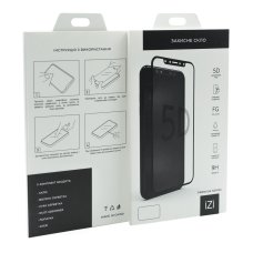 Защитное стекло іЗі Premium для Apple Watch Series 3 (38mm) (Full Glue) (5D) (Black)