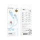 Кабель Borofone BX115 Lotto Type-C – Lightning (1 м · 27W · 3A) (Blue)