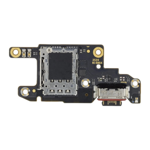 Нижняя плата для Xiaomi Poco X6 с разъемом зарядки и микрофоном (Original Used)