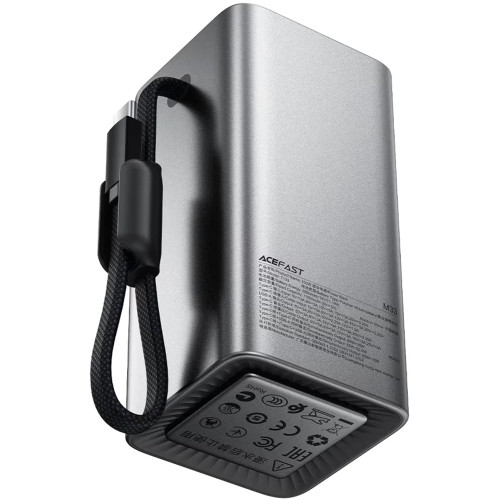 Повербанк Acefast M33 QC+PD 100W (20000 mAh) (Black)