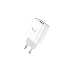 Мережевий зарядний пристрій Hoco C81A USB-A (10.5W · 2.1A) (White)