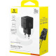 Сетевое зарядное устройство Baseus Palm Fast Charger USB-C (30W · 3A) (P10111605113-00) (Black)
