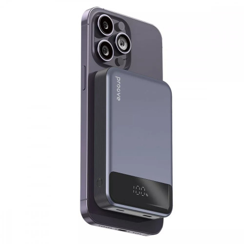 Повербанк Proove Magnetic Hoodman PD 20W (10000 mAh) (Gray)