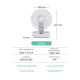 Портативний вентилятор GXQC D606Y (White)
