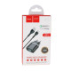 Мережевий зарядний пристрій Hoco C12Q USB-A (18W · 3A) з кабелем USB-A – Type-C (Black)
