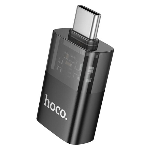 Переходник Hoco UA36B Type-C – USB-A (Black)