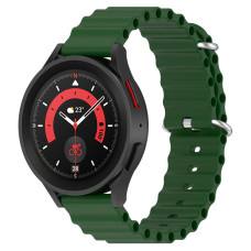 Ремешок универсальный 20 мм Ocean Band для Amazfit, Samsung, Huawei (Green)