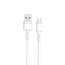 Кабель XO NB-Q166 USB-A – Micro-USB (1 м · 5A) (White)
