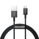 Кабель Baseus Superior Series Fast Charging USB-A – Micro-USB (1 м · 10W · 2A) (Black)