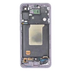 Дисплей для Samsung A556 Galaxy A55 (5G) (2024) з тачскріном в рамці (Light Violet) (Original)