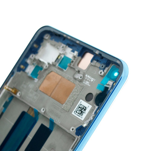Дисплей для Xiaomi 11 Lite 5G NE с тачскрином в рамке (Blue) (Original PRC)