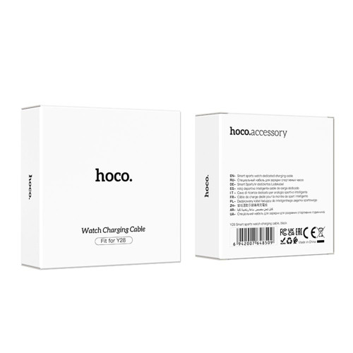 Бездротовий зарядний пристрій для смарт-годинників Hoco Y28 (Black)