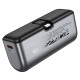 Повербанк Hoco Q31 с кабелем Lightning 20W (5000 mAh) (Black)