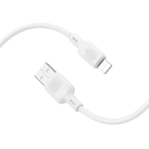 Кабель Borofone BX113 USB-A – Lightning (1 м · 12W · 2.4A) (White)